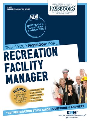 cover image of Recreation Facility Manager